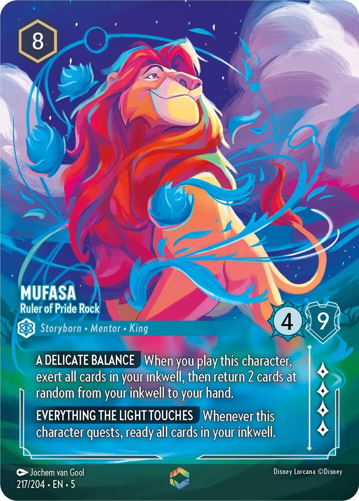 Trading card art