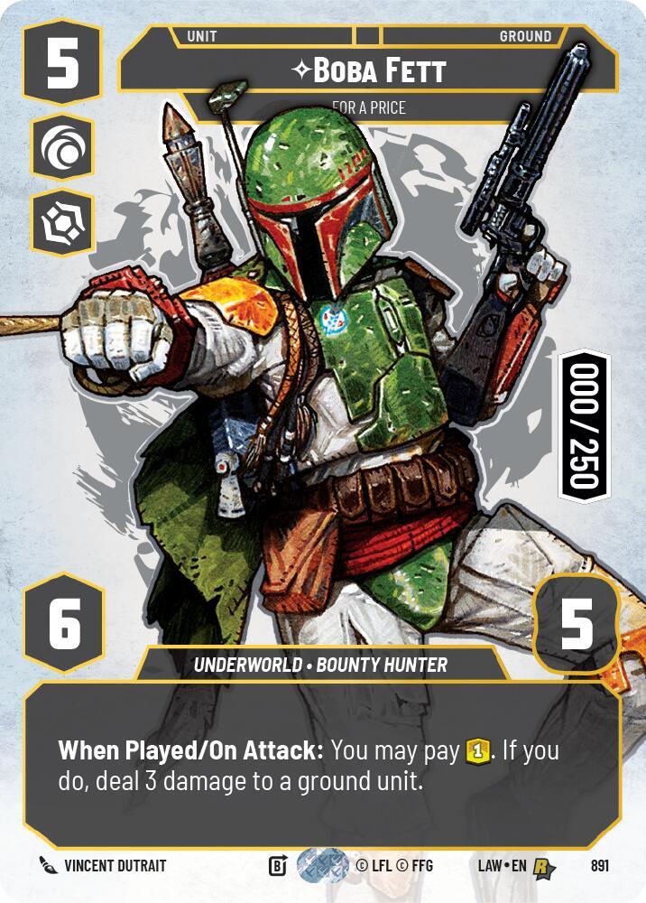 Trading card art